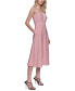 ფოტო #4 პროდუქტის Women's Striped Square-Neck Dress