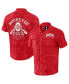 Фото #1 товара Men's Darius Rucker Collection by Scarlet Ohio State Buckeyes Team Color Button-Up Shirt