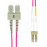 Фото #1 товара ProXtend LC-SC UPC OM4 Duplex MM Fiber Cable 5M - 5 m - OM4 - LC - SC - Male