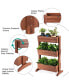 3-Tier Raised Garden Bed Vertical Freestanding Elevated Planter