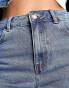 Фото #4 товара New Look mom jeans in stonewash blue