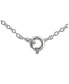 Фото #2 товара Stylish Sterling Silver White Gold Plated Cubic Zirconia Drop Pendant
