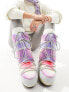 Moon Boot high ankle snow boots in pastel tie dye