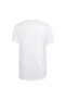 B Club Erkek Beyaz Günlük Stil T-shirt Hz9012