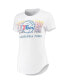 Women's White, Charcoal Philadelphia 76ers Sonata T-shirt and Leggings Set