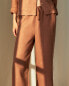 Фото #3 товара Cropped linen trousers