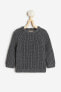 Rib-knit Cotton Sweater