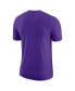 Фото #4 товара Men's Purple Los Angeles Lakers 2022/23 City Edition Essential Warmup T-shirt