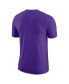 ფოტო #4 პროდუქტის Men's Purple Los Angeles Lakers 2022/23 City Edition Essential Warmup T-shirt