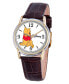 ფოტო #1 პროდუქტის Disney Winnie Men's Cardiff Silver and Gold Alloy Watch