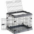 Фото #1 товара Клетка для перевозки домашних животных Ferplast Superior 60 Чёрный Серый Пластик 50 x 47 x 62 cm