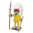 Фото #1 товара PLASTOY Indian Chief 25 cm Construction Game