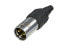 Neutrik NC3MX-TOP - XLR - Black - Male - Straight - Polyamide - Rubber - Stainless steel - Nickel