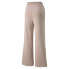 Фото #2 товара Puma Essentials+ Embroidery Wide Pants Womens Pink Casual Athletic Bottoms 67000