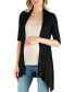 Фото #1 товара Loose Fit Open Front Maternity Cardigan with Half Sleeve