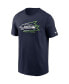 Men's College Navy Seattle Seahawks Essential Local Phrase T-shirt