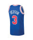 ფოტო #4 პროდუქტის Men's Allen Iverson Royal Philadelphia 76ers 1996-97 Hardwood Classics Swingman Jersey