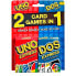 Фото #1 товара MATTEL GAMES Uno/Dos Express Combo Pack Board Game