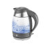 Фото #3 товара Электрический чайник Lafe CEG016 Серый Стекло Пластик 2200 W 1,7 L