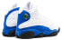 Фото #5 товара Jordan Air Jordan 13 Retro White Hyper Royal Black 中帮 复古篮球鞋 男款 皇家蓝 / Кроссовки Jordan Air Jordan 414571-117