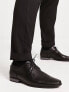Фото #4 товара River Island formal pointed derby shoes in black