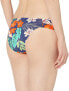 Hobie Women's Skimpy Hipster Bikini Swimsuit Bottom Floral Multi Size Medium