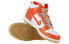 Фото #4 товара Nike Dunk High 高帮 板鞋 女款 白橙 / Кроссовки Nike Dunk High 325203-100