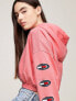 Tommy Jeans Pullover Hoodie in Light Pink