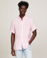 ფოტო #5 პროდუქტის Men's Regular-Fit Linen Short-Sleeve Shirt