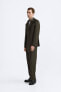 Фото #5 товара Пиджак-костюм из шерстяной смеси ZARA - Wool blend suit blazer