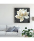 Фото #3 товара Albena Hristova Majestic Magnolia Neutral Sq Canvas Art - 15.5" x 21"