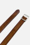 SPLIT SUEDE LEATHER BELT