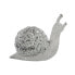 Decorative Figure Alexandra House Living Silver Plastic Snail 13 x 24 x 20 cm