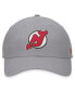 ფოტო #3 პროდუქტის Men's Gray New Jersey Devils Extra Time Adjustable Hat