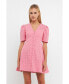 ფოტო #4 პროდუქტის Women's Broderie Lace Dress