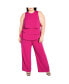 ფოტო #1 პროდუქტის Plus Size Alexis Jumpsuit