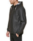 Фото #3 товара Men's Rubberized Lightweight Hooded Rain Jacket, Created for Macy's
