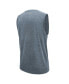 ფოტო #4 პროდუქტის Men's Gray Las Vegas Raiders Warm Up Sleeveless T-shirt