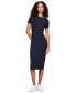 Фото #2 товара Women's Ribbed Bodycon Midi Dress