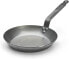 Фото #1 товара De Buyer 5110.24 Carbone Plus Heavy Quality Steel Round Lyonnaise Frying Pan, 24 cm Diameter