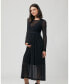 Фото #3 товара Платье для кормления Ripe Maternity Dot черное