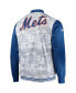 ფოტო #4 პროდუქტის Men's Royal New York Mets Camo Full-Zip Jacket