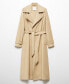 Women's Flowy Lapel Trench Coat