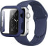 Beline Beline pasek Apple Watch Silicone 42/44/45mm blue colour + case