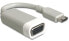Фото #1 товара DeLOCK 65471 кабельный разъем/переходник mini HDMI VGA Белый