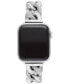 Фото #2 товара Women's Pavé Stainless Steel Bracelet for Apple Watch®, 38/40/41 and 42/44/45/49mm