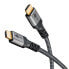 Фото #5 товара Goobay Ultra High-Speed HDMI -Kabel 0.5 m Sharkskin Grey - -Stecker Typ A>