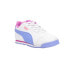 Фото #2 товара Puma Roma Glitz Glam Slip On Toddler Girls Purple, White Sneakers Casual Shoes