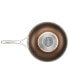 Фото #6 товара Nouvelle Copper Luxe Sable Hard-Anodized Non-Stick Stir Fry Pan