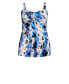 Фото #3 товара Plus Size Twist Print Swim Dress